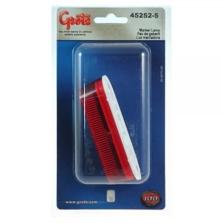 Grote Clr/Mkr Lamp-Red-Thin-Line- Single Bulb, 45252-5 45252-5
